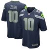 NFL Männer Seattle Seahawks Jim Zorn Nike College Navy Spiel Trikot für pensionierte Spieler 4R0Z2779 Kleidung