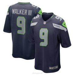 NFL Männer Seattle Seahawks Kenneth Walker III Nike Navy Player Game Jersey 4R0Z219 Kleidung