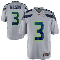 NFL Männer Seattle Seahawks Russell Wilson Nike Grey Alternative Game Trikot 4R0Z1877 Kleidung