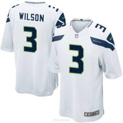 NFL Männer Seattle Seahawks Russell Wilson Nike weißes Spieltrikot 4R0Z1609 Kleidung