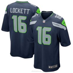 NFL Männer Seattle Seahawks Tyler Lockett Nike College Navy Spieltrikot 4R0Z367 Kleidung