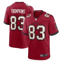 NFL Männer Tampa Bay Buccaneers Deven Thompkins Nike Red Game Spielertrikot 4R0Z4453 Kleidung