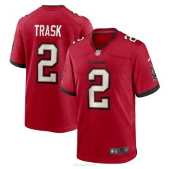 NFL Männer Tampa Bay Buccaneers Kyle Trask Nike rotes Spieltrikot 4R0Z1317 Kleidung