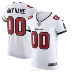 NFL Männer Tampa Bay Buccaneers Nike White Vapor Elite Custom Trikot 4R0Z4831 Kleidung