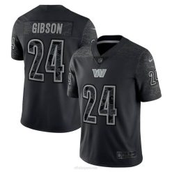NFL Männer Washington Commanders Antonio Gibson Nike Black RFLCTV Limited Trikot 4R0Z3175 Kleidung