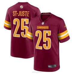NFL Männer Washington Commanders Benjamin St-Juste Nike Burgundy Player Game Jersey 4R0Z3883 Kleidung