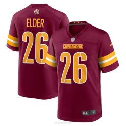 NFL Männer Washington Commanders Corn Elder Nike Burgundy Game Jersey 4R0Z5863 Kleidung