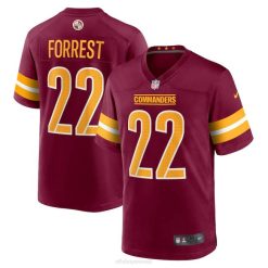 NFL Männer Washington Commanders Darrick Forrest Nike Burgundy Game Player Jersey 4R0Z2729 Kleidung