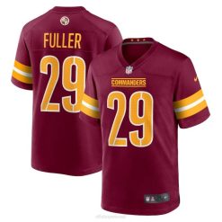 NFL Männer Washington Commanders Kendall Fuller Nike Burgundy Player Game Jersey 4R0Z4625 Kleidung