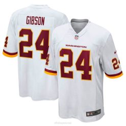 NFL Männer Washington Football-Team Antonio Gibson Nike weißes Game-Spieler-Trikot 4R0Z6069 Kleidung