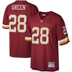 NFL Männer Washington Football Team Darrell Green Mitchell & Ness Burgunder Legacy Replika-Trikot 4R0Z2259 Kleidung