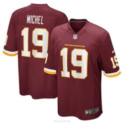 NFL Männer Washington Football Team Marken Michel Nike Burgundy Game Jersey 4R0Z5831 Kleidung