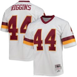 NFL Männer Weißes Legacy-Replika-Trikot der Washingtoner Fußballmannschaft John Riggins Mitchell & Ness aus dem Jahr 1982 4R0Z933 Kleidung